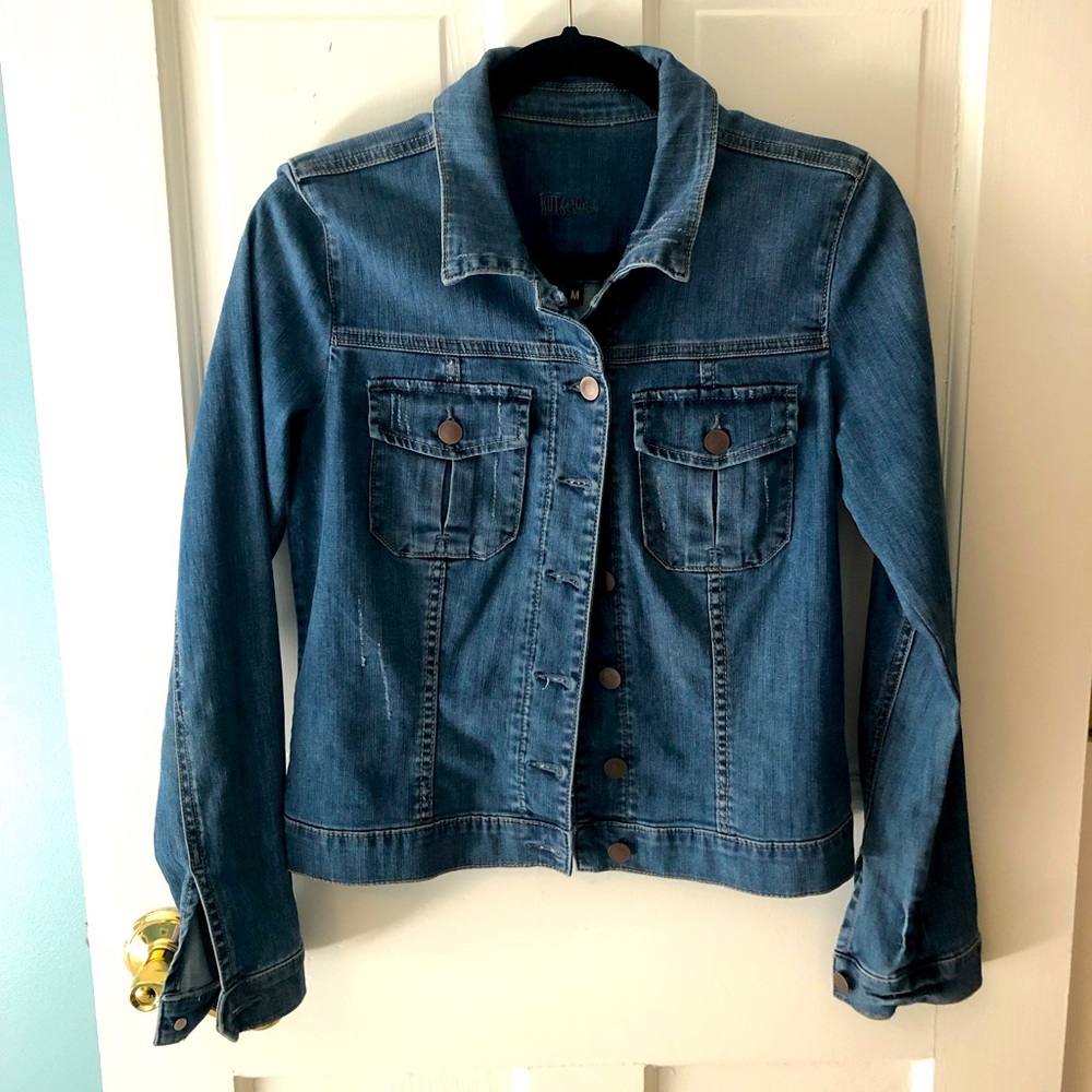 Kut from the Kloth Jean Jacket, Size M